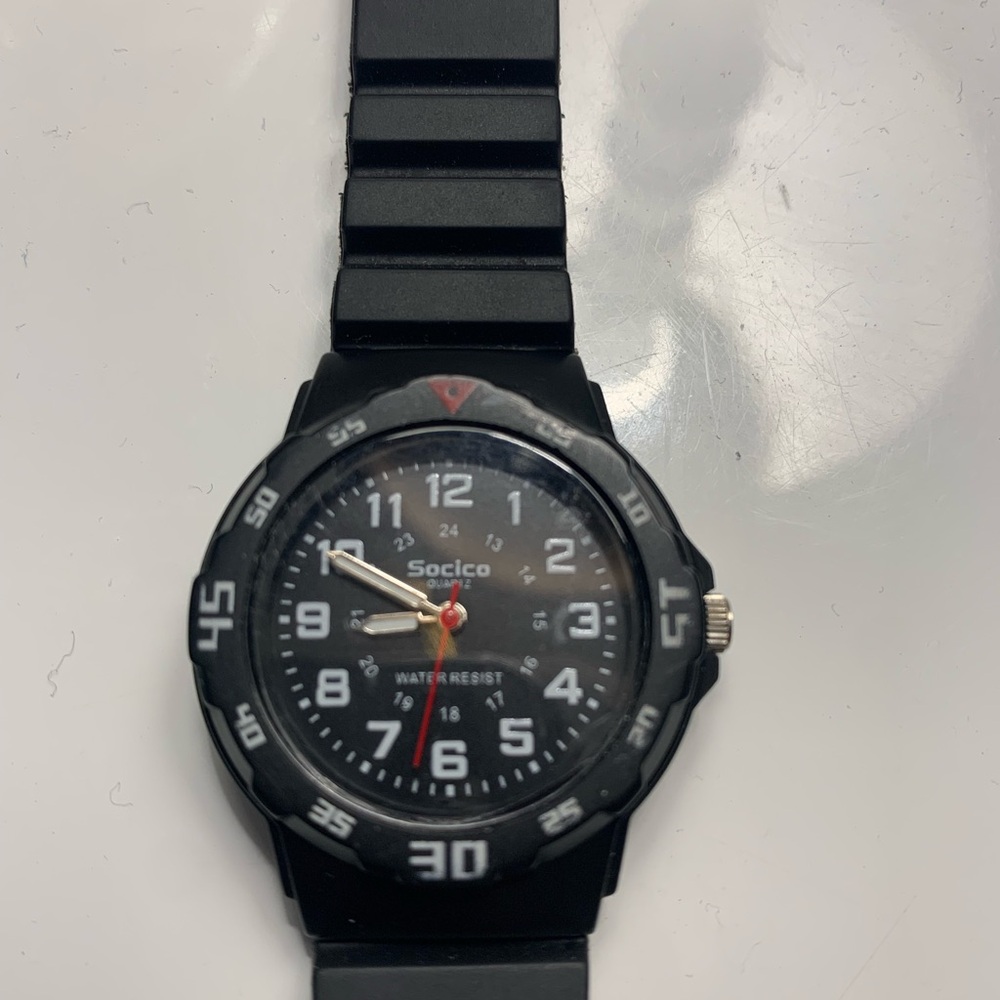 Casio Black and Red Men's Watch